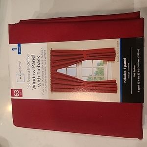 Mainstays window panel with tie back